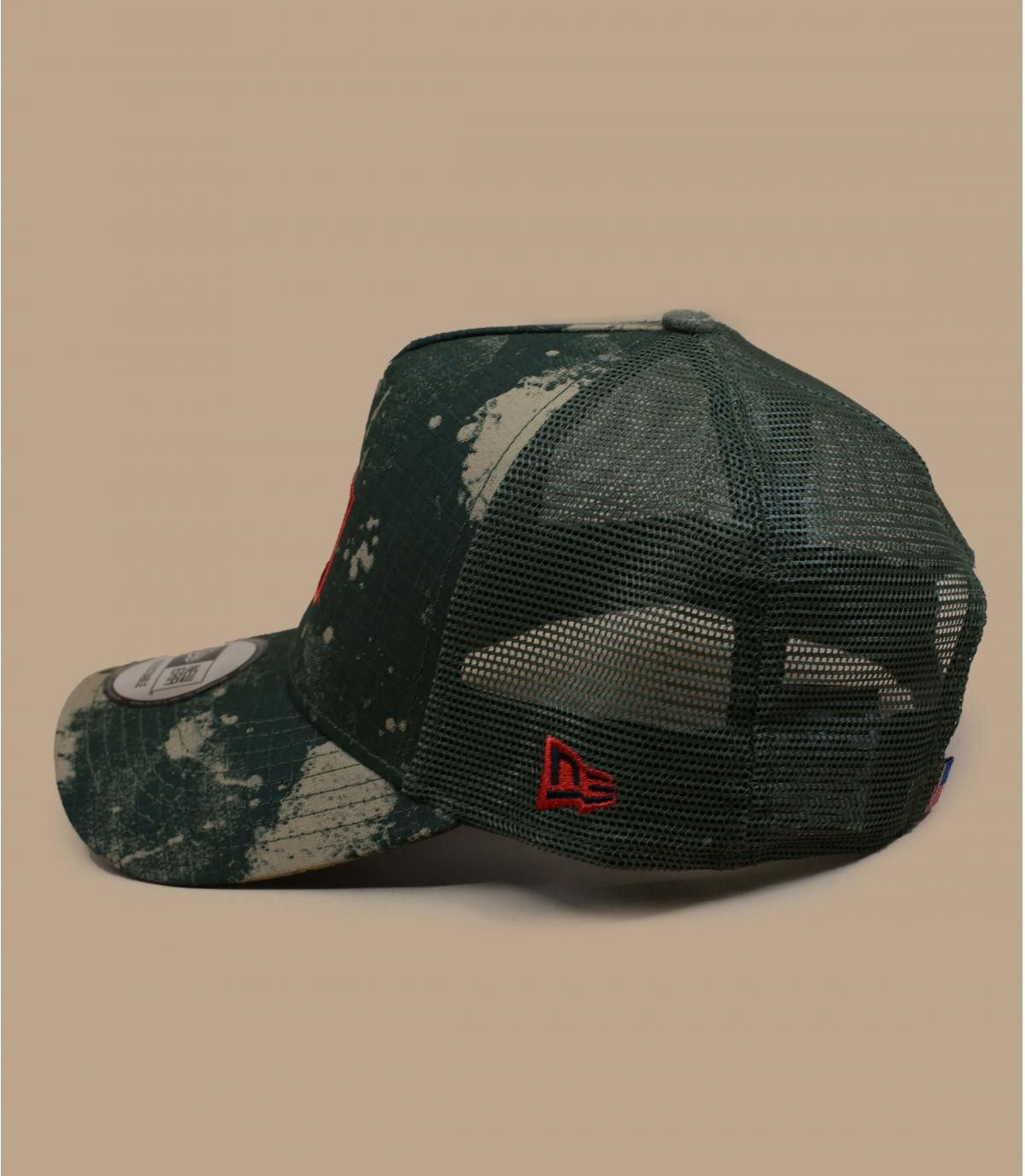 camo New Era trucker